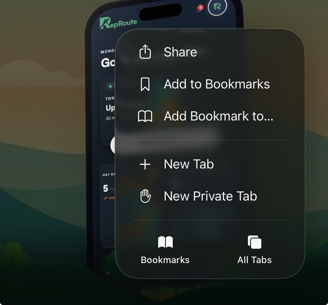 Step 2: Tap “Share”